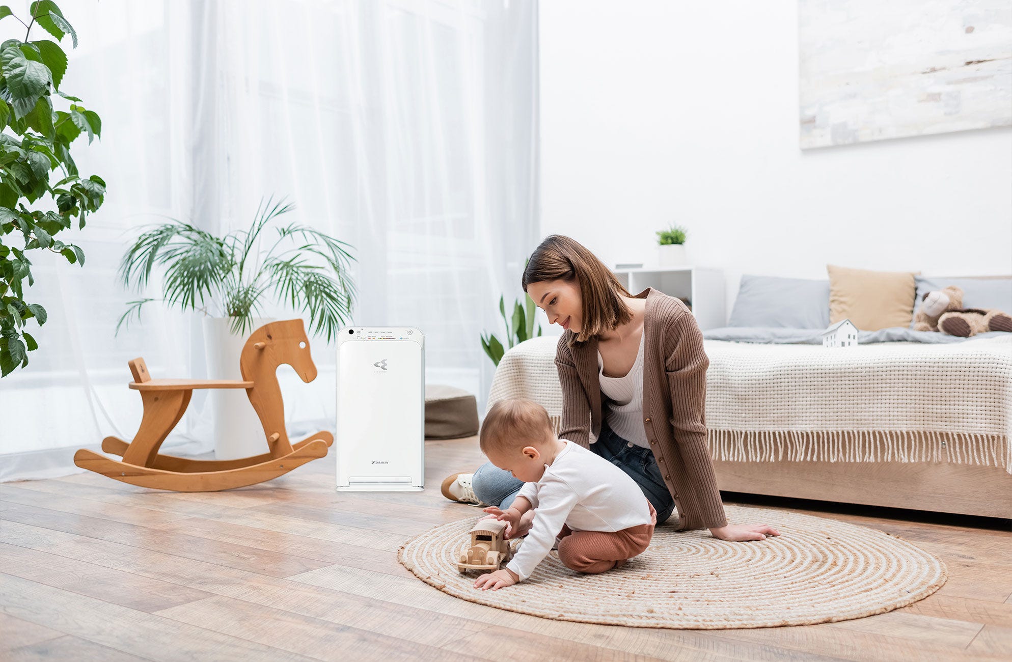 Daikin MC55W mother and child