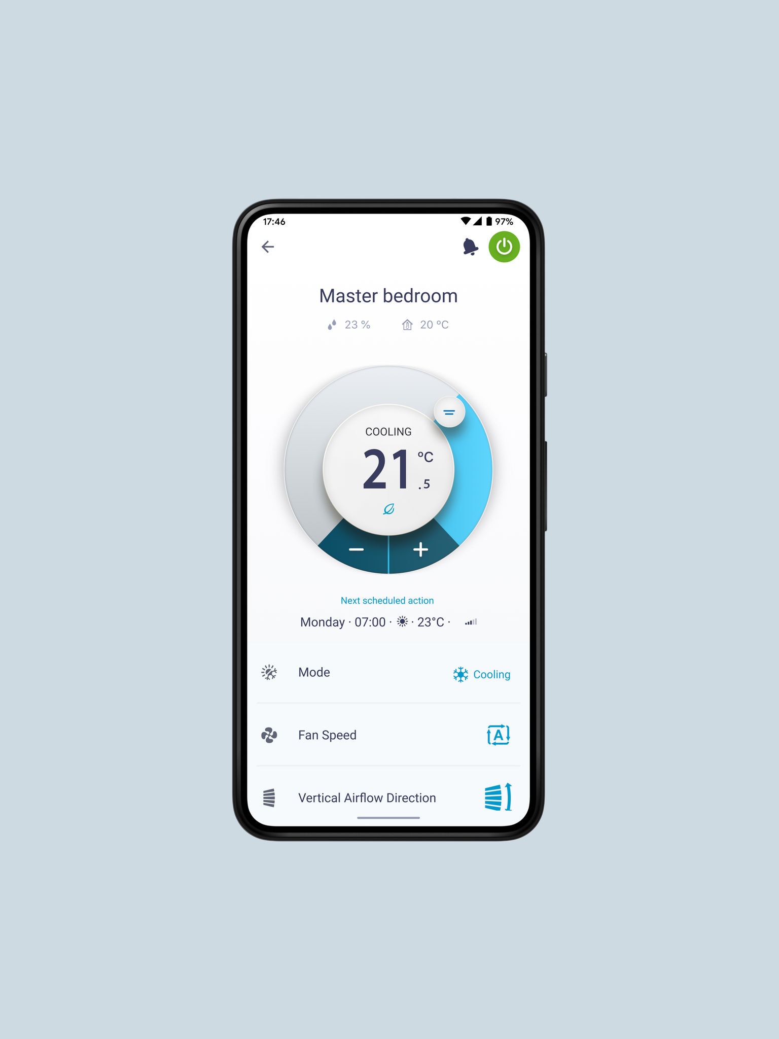 Foto del producto: Aplicación Onecta en un smartphone